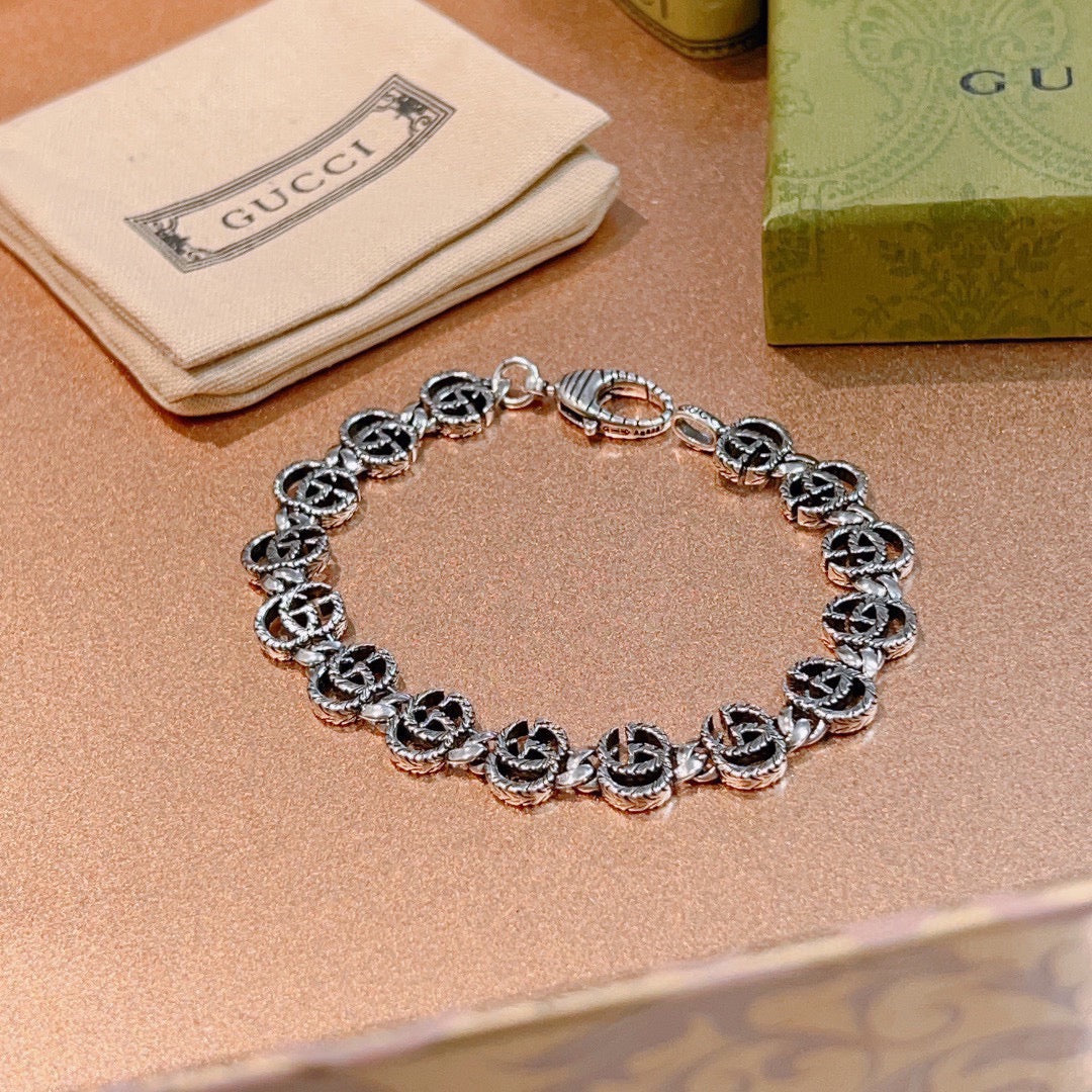 Double Gucci Interlocking Gucci Bracelet