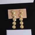 18K Long Earrings