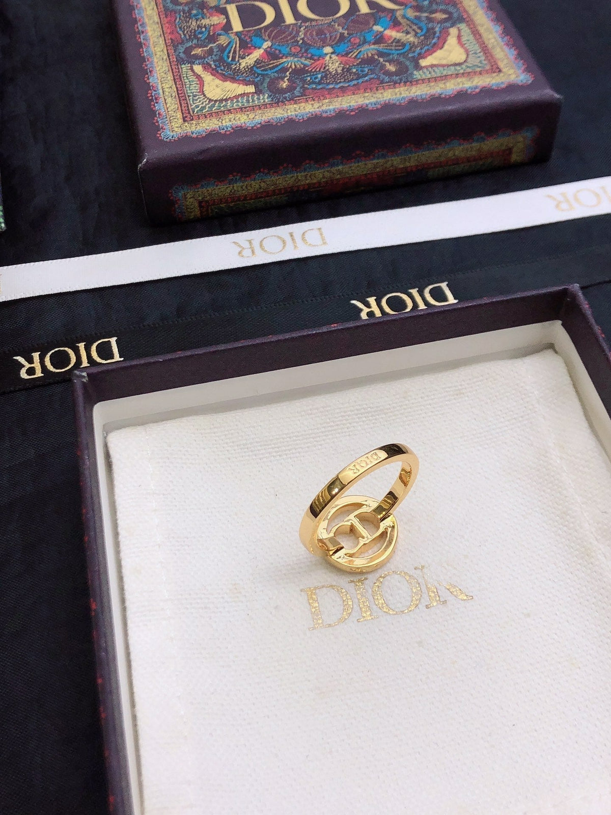 18K Dior Clair D Lune Ring